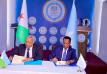 Soomaaliya iyo Jabuuti oo Kala saxiixday heshiis is-afgarad oo muhiim ah.