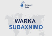 Warka Subaxnimo ee Radio Sanguuni
