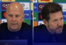 Arne Slot Oo Bannaanka Usoo Saaray Sirtii Ka Dambeysay Iney Garaacaan Atletico Madrid.