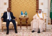 Wasiirka Dekedaha XFS oo la kulmay Madax ka socotay Gaadiidka Badda ee Sacuudiga.